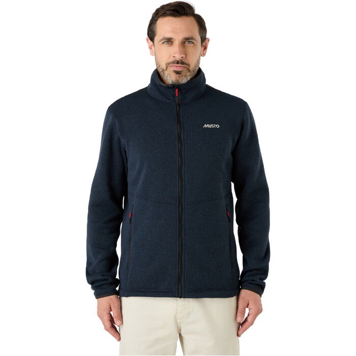 2024 Musto Hombres Punto Fleece 82556 - True Navy / Marle